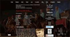 Desktop Screenshot of lovasszinhaz-komarom.hu